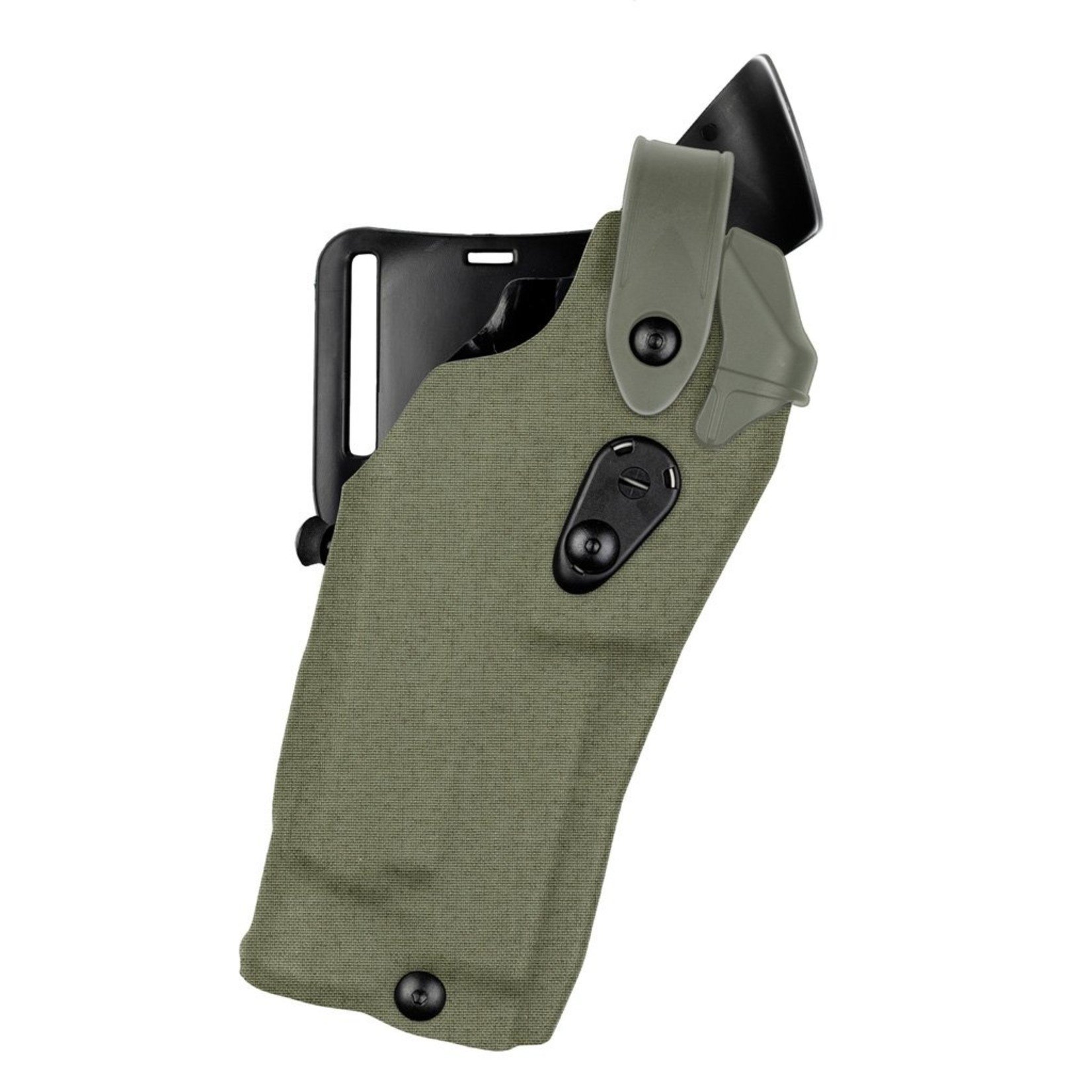 SAFARILAND MODEL 6360RDS ALS/SLS MID-RIDE, LEVEL III RETENTION DUTY HOLSTER