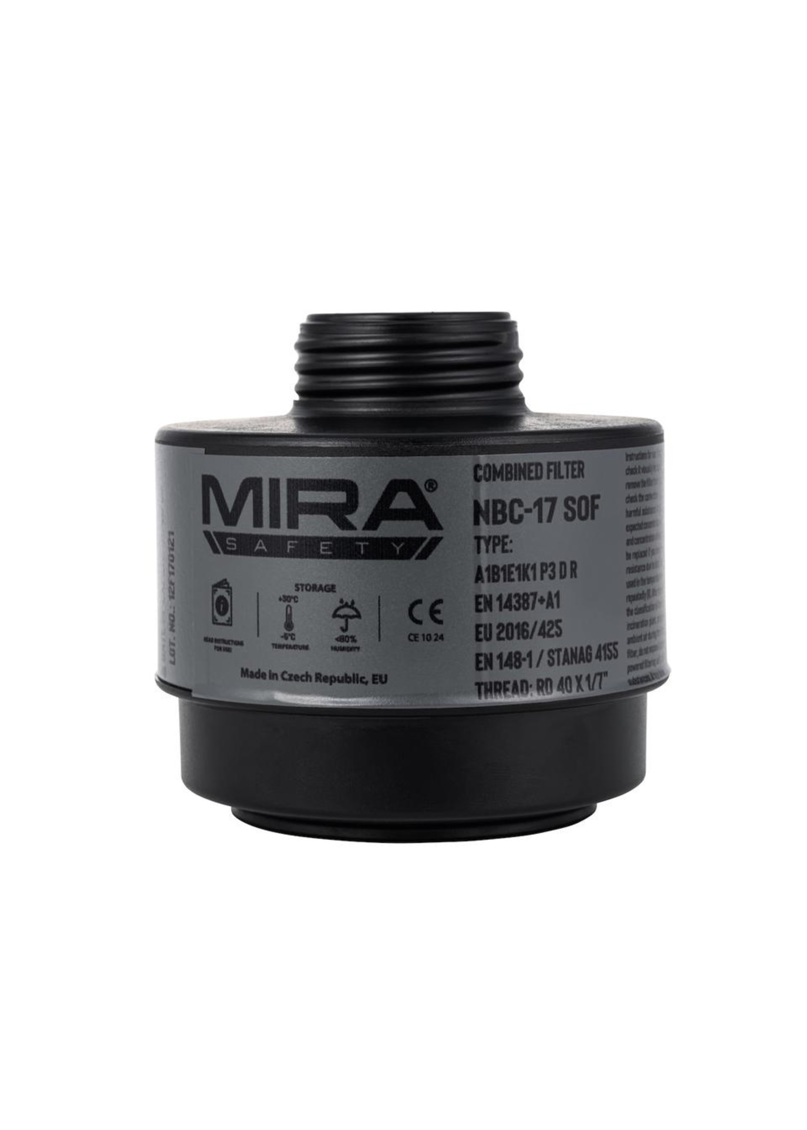 MIRA SAFETY NBC-17 SOF FILTER FOR TAPR