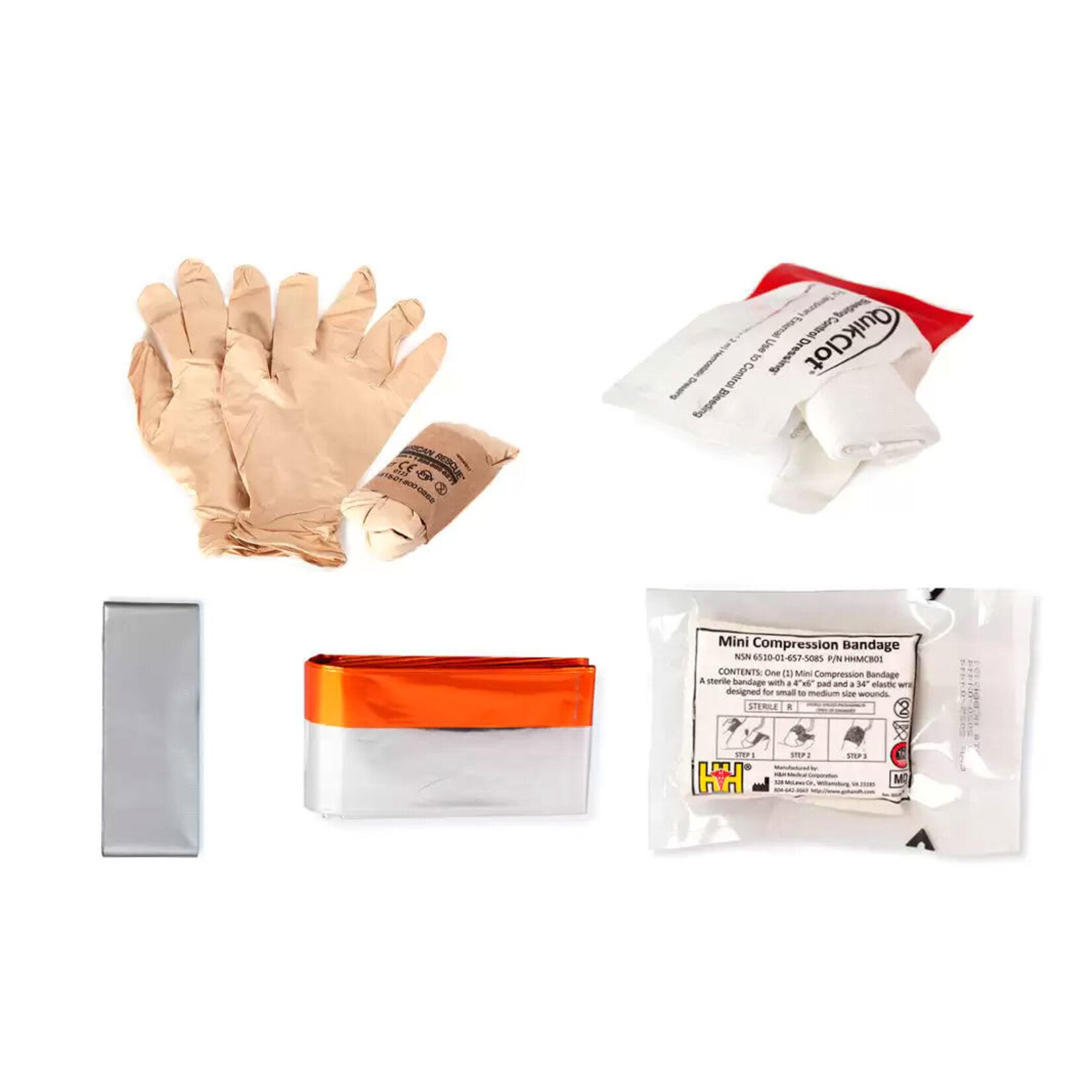 BLUE FORCE GEAR MICRO TRAUMA KIT ESSENTIALS MEDICAL SUPPLIES
