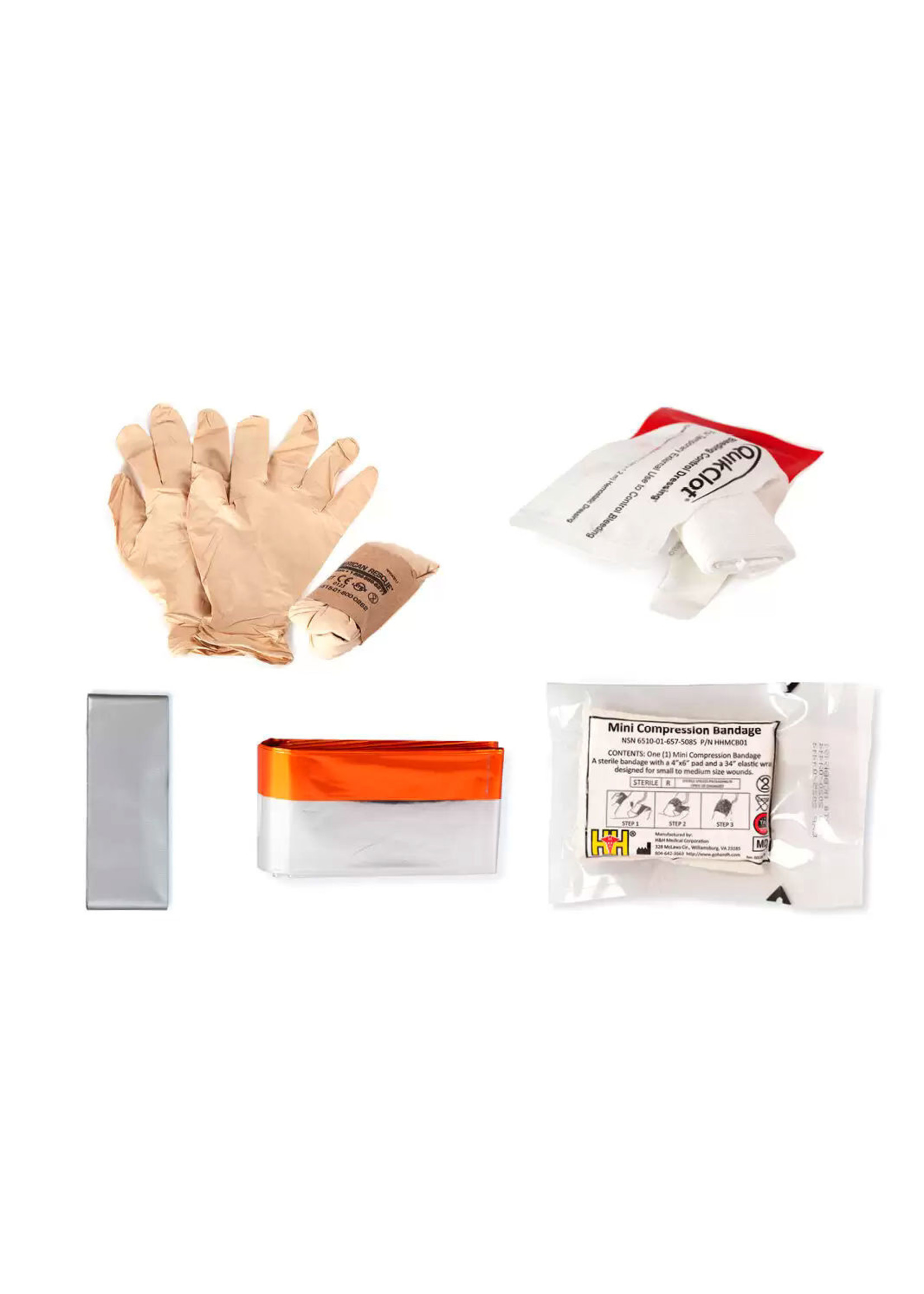 BLUE FORCE GEAR MICRO TRAUMA KIT ESSENTIALS MEDICAL SUPPLIES