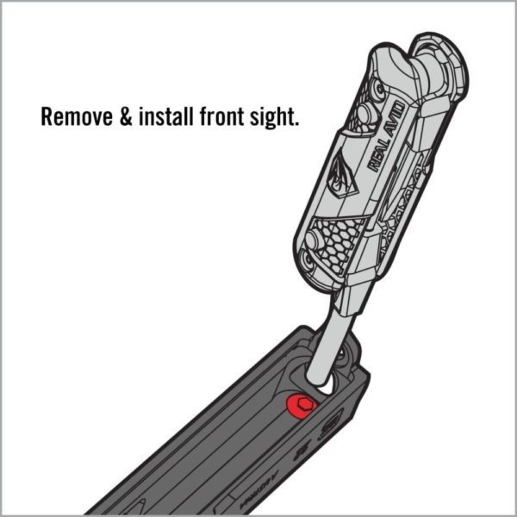 REAL AVID 4-IN-1 TOOL FOR GLOCK