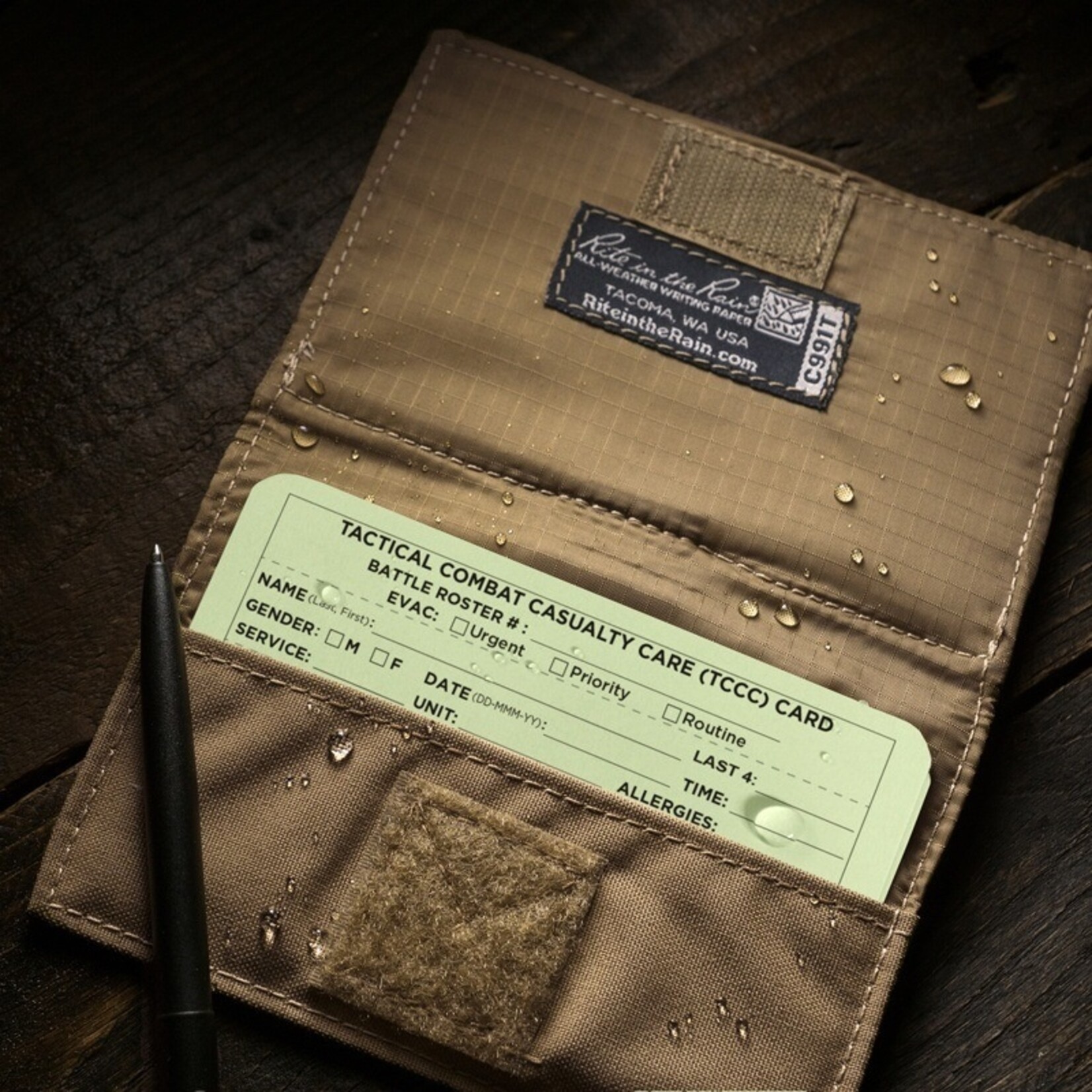 RITE IN THE RAIN TCCC/MIST CARD