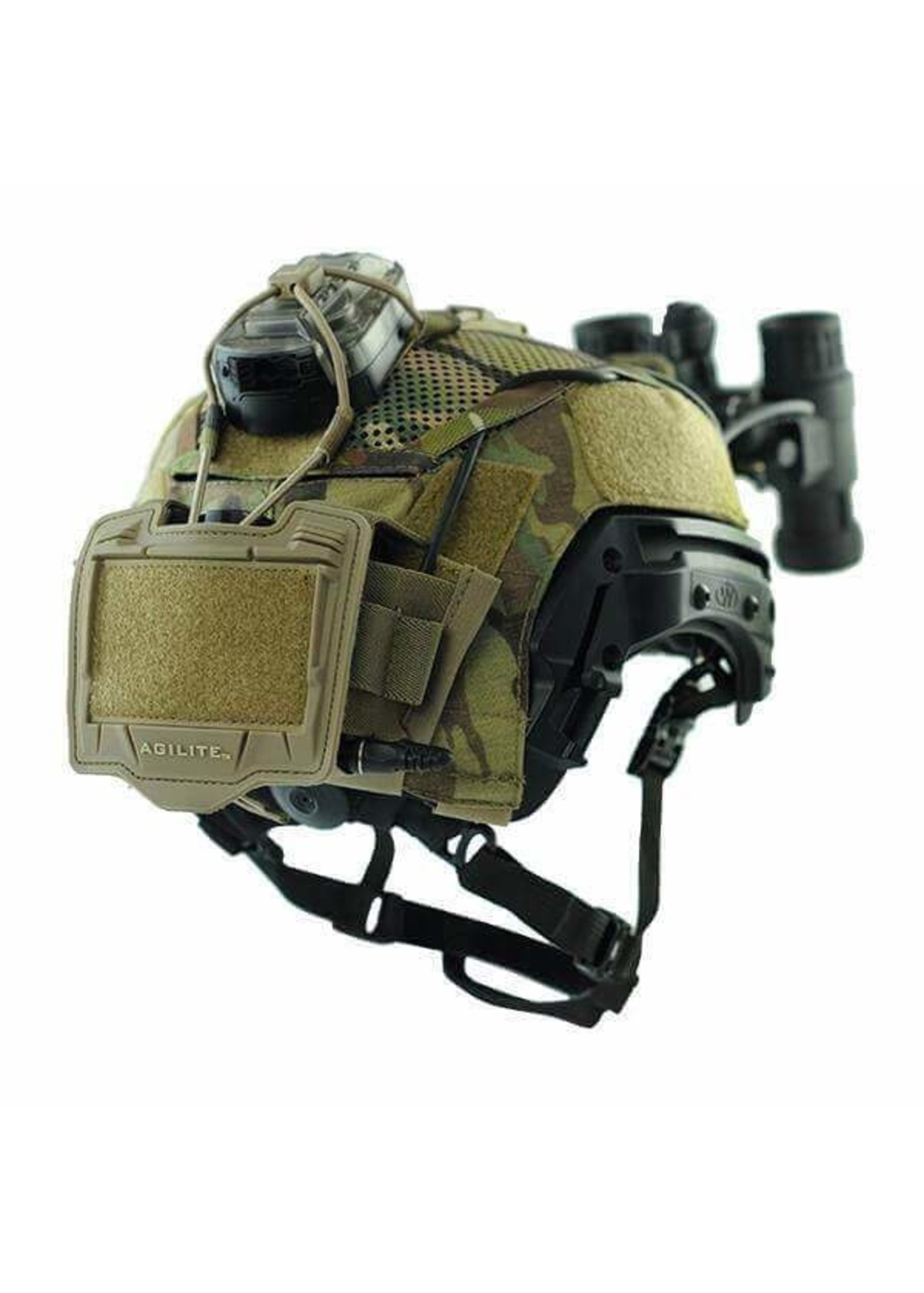 AGILITE UNIVERSAL HELMET COVER REAR POUCH