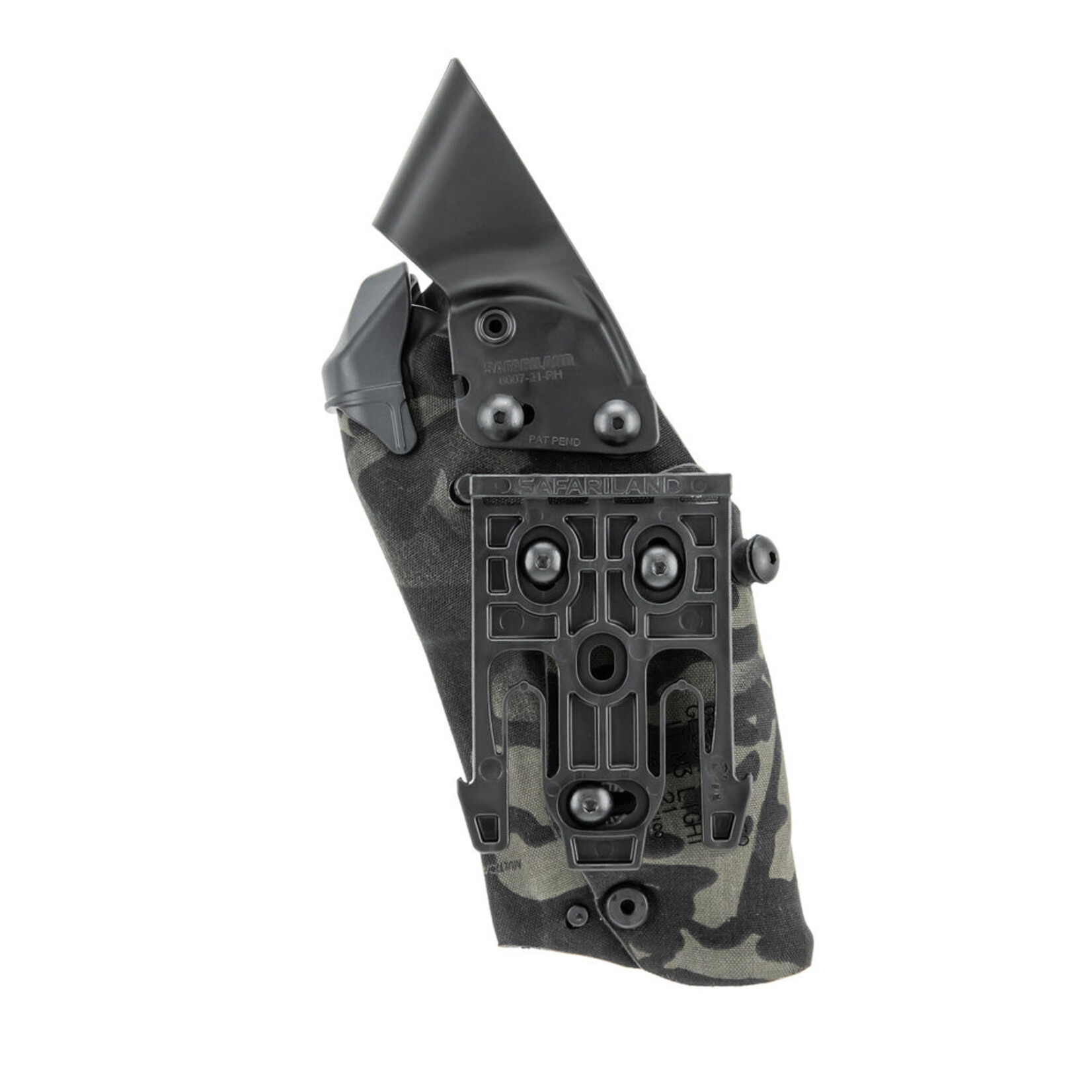 SAFARILAND 6354RDS - ALS MULTICAM BLACK HOLSTER W/ QLS 19 LOCKING FORK