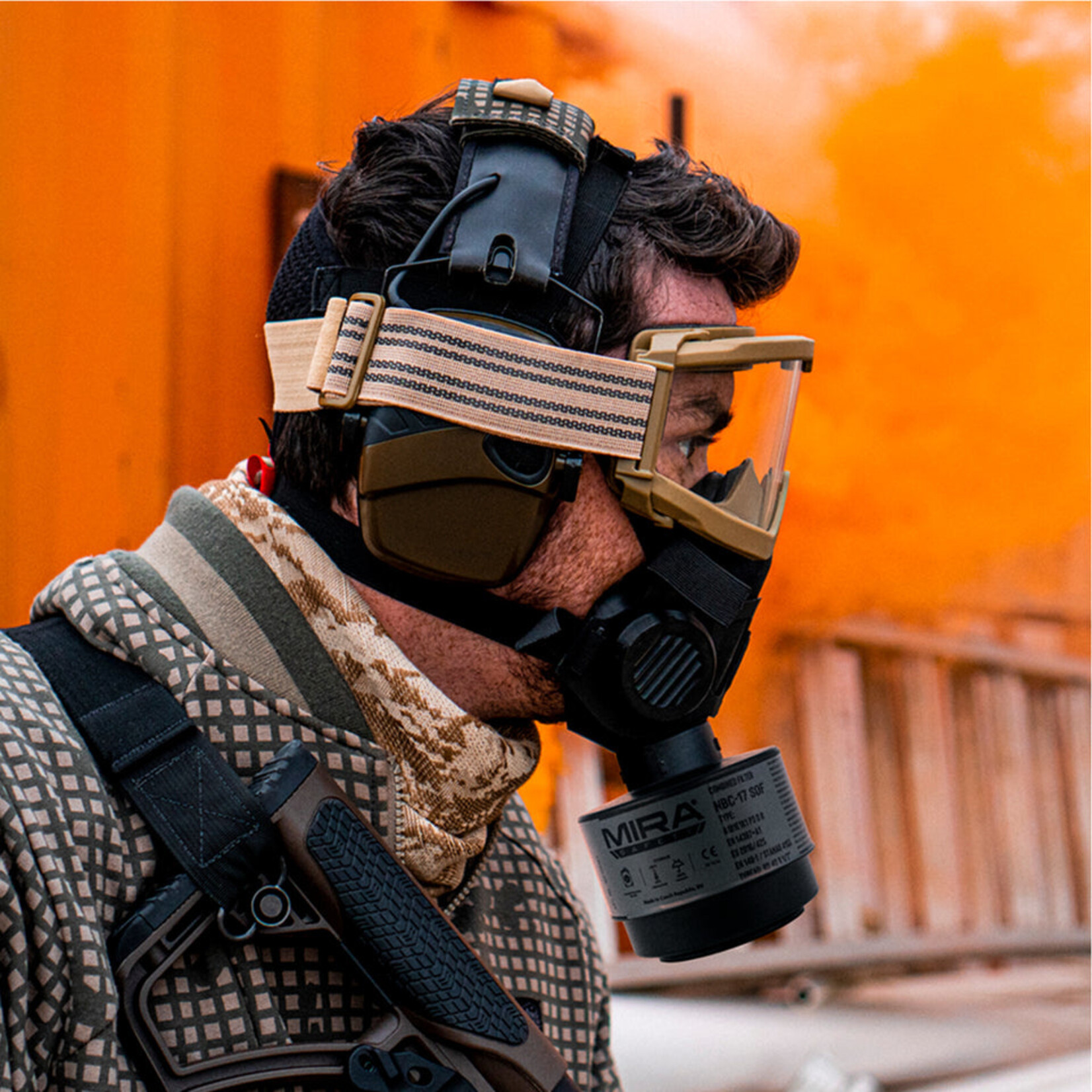 MIRA SAFETY LIGHTWEIGHT CBRN NBC-17 SOF FILTER