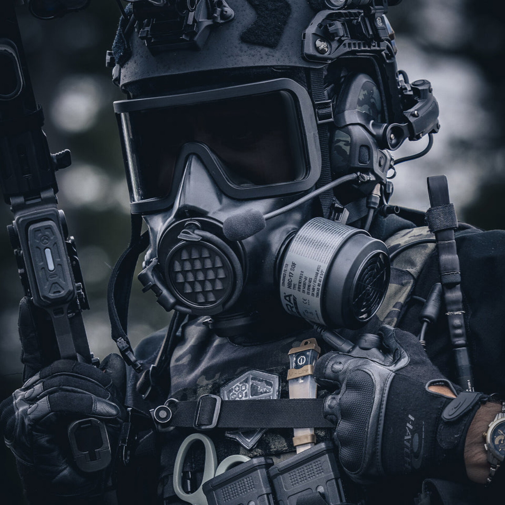 MIRA SAFETY LIGHTWEIGHT CBRN NBC-17 SOF FILTER