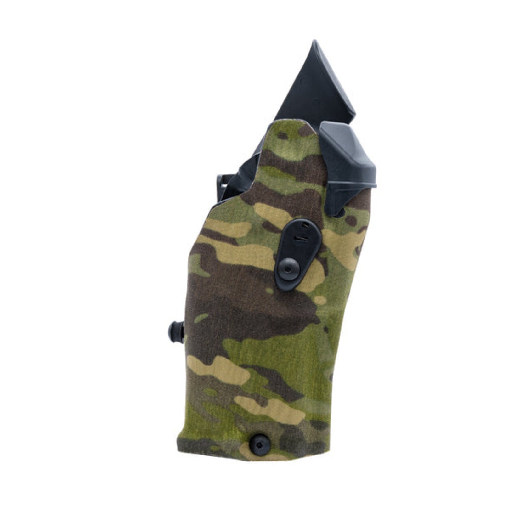 SAFARILAND 6354RDS - ALS MULTICAM TROPIC HOLSTER W/ QLS 19 LOCKING FORK