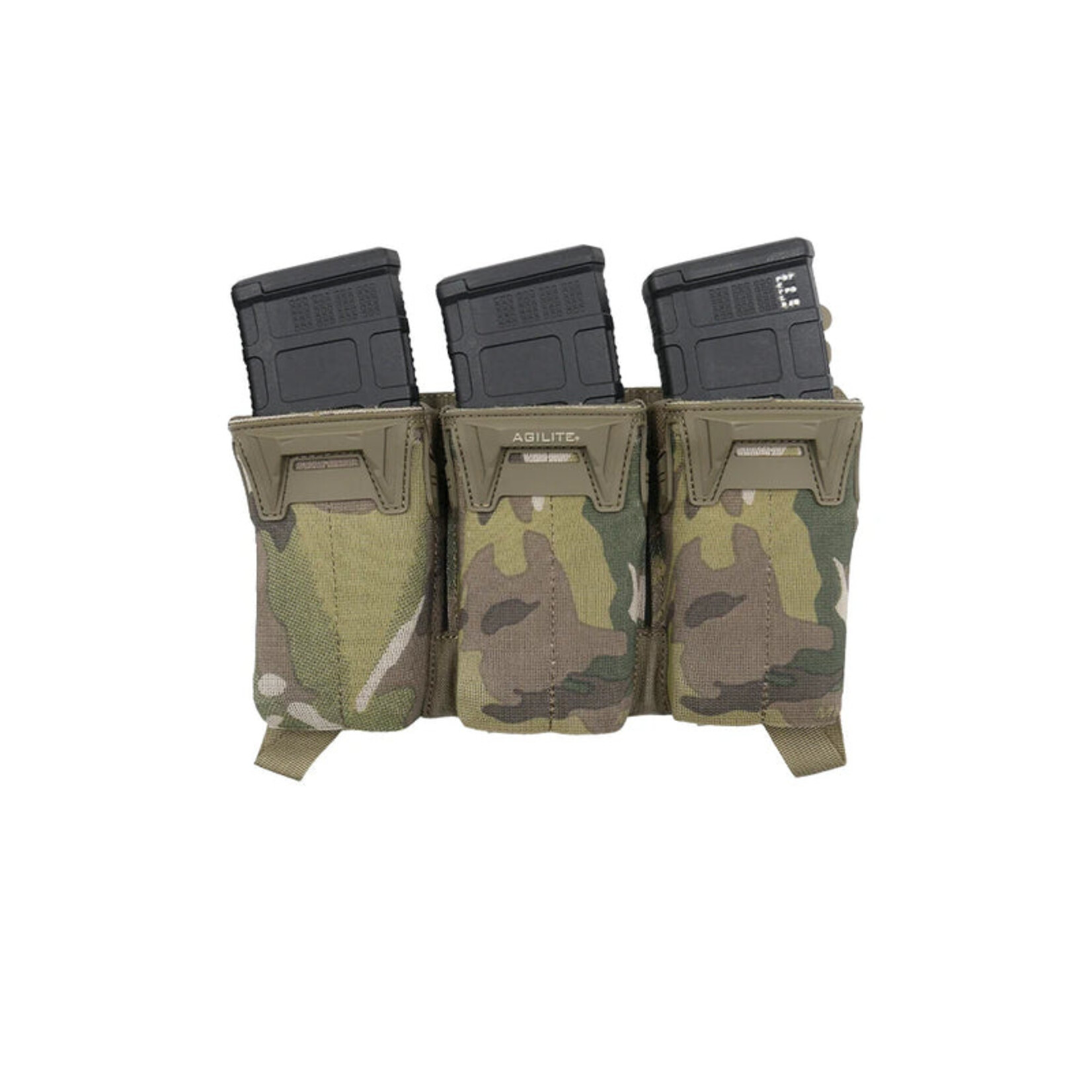 AGILITE PINCER PLACARD MULTI-CALIBER TRIPLE MAG POUCH