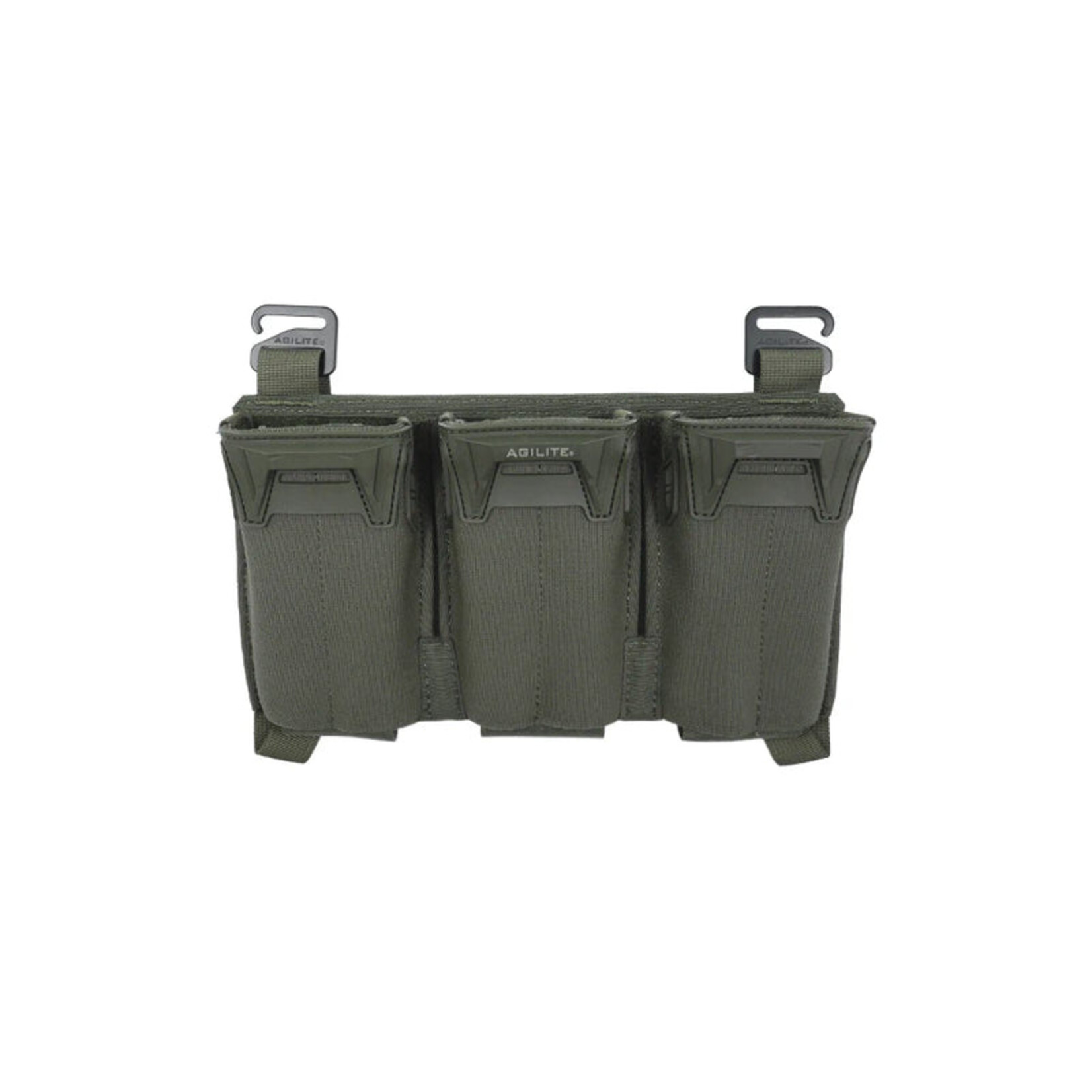 AGILITE PINCER PLACARD MULTI-CALIBER TRIPLE MAG POUCH