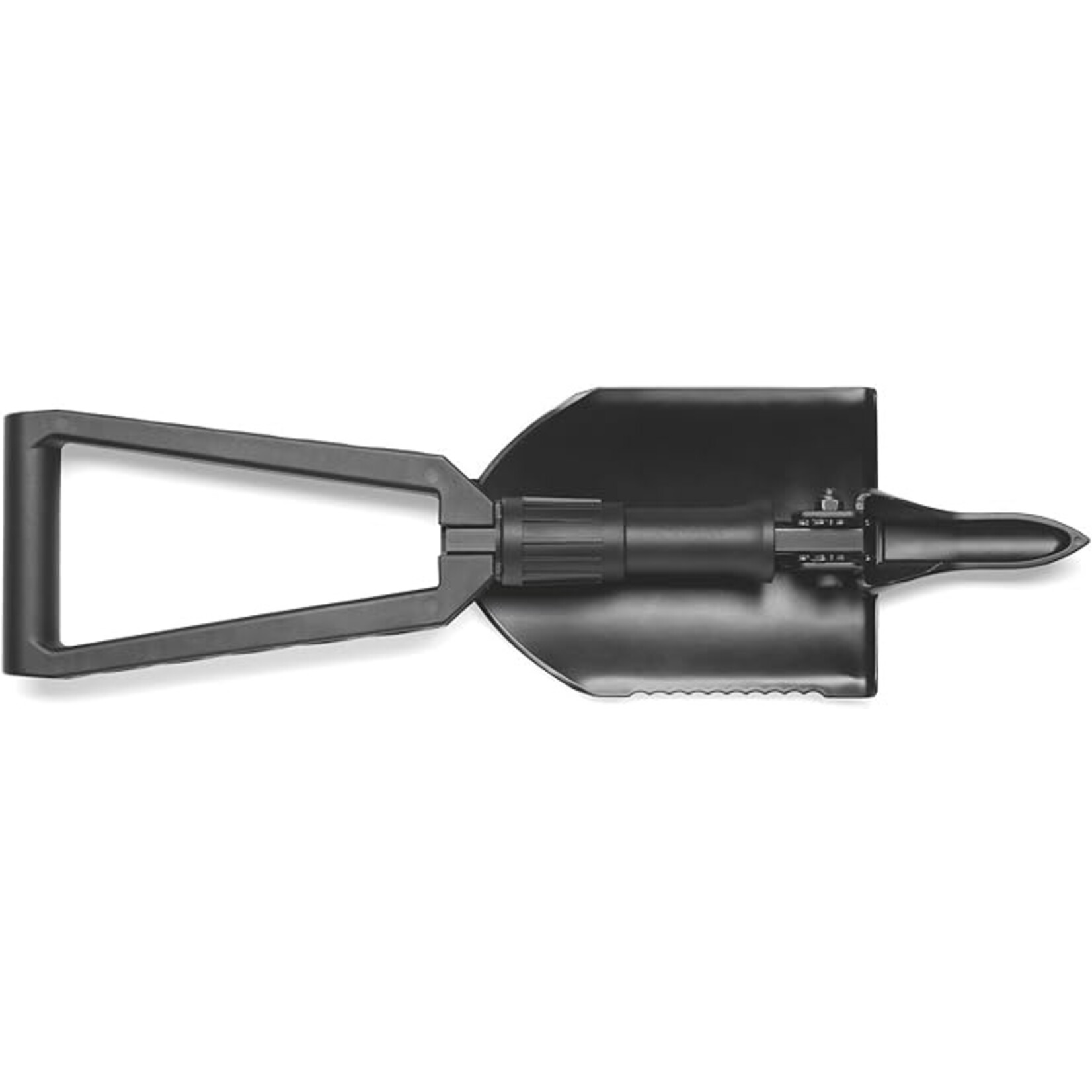 GERBER E-TOOL AVEC PIOCHE, LAME DENTELÉE, SANS ÉTUI