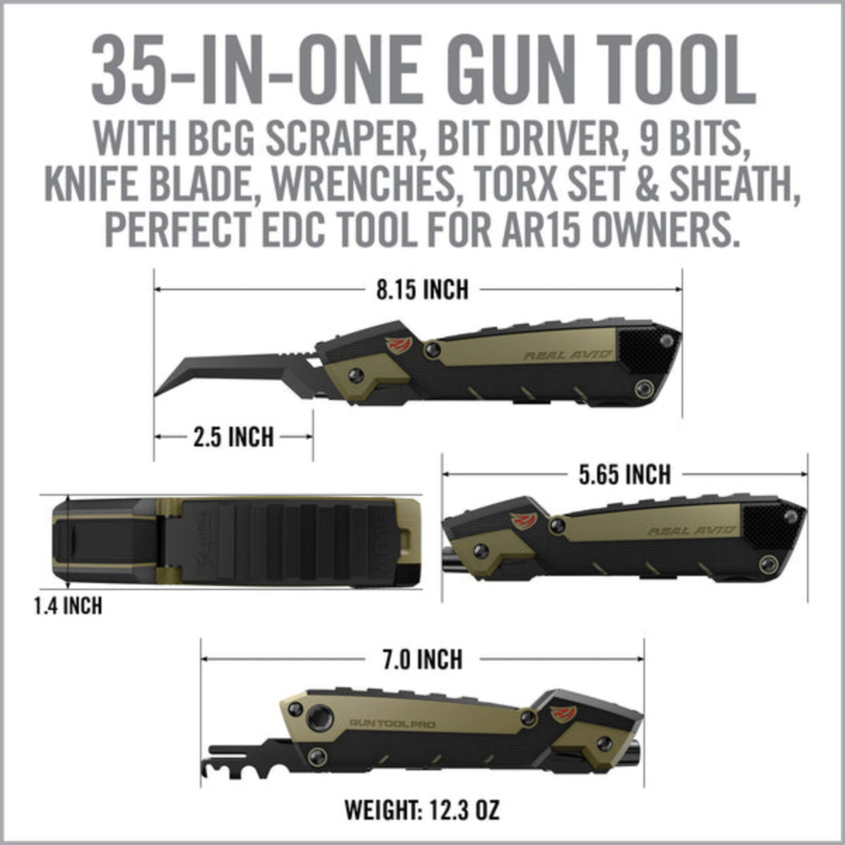REAL AVID GUN TOOL PRO - AR15