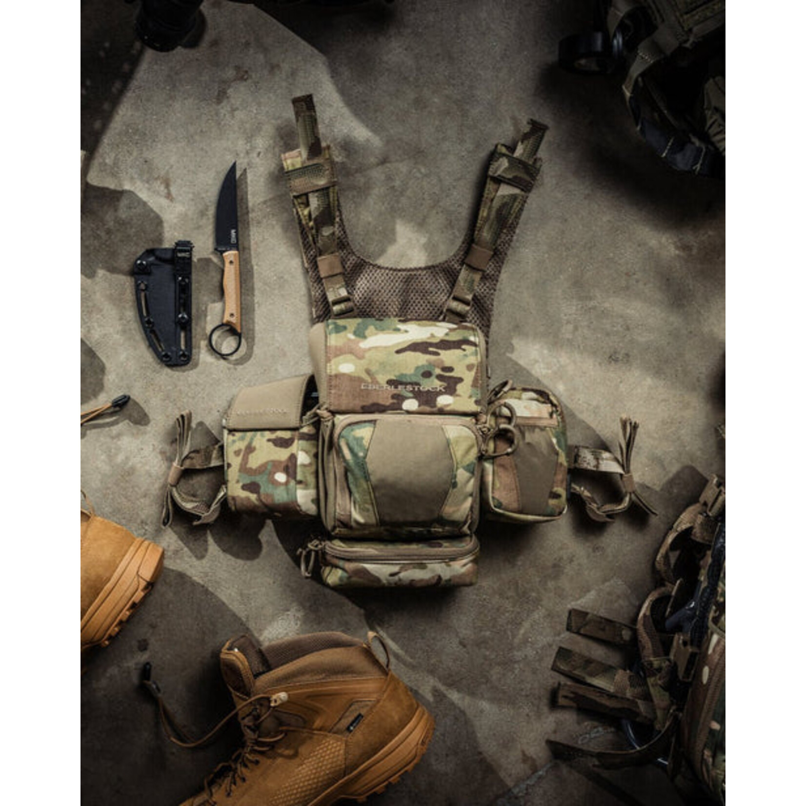 EBERLESTOCK RECON MODULAR BINO PACK