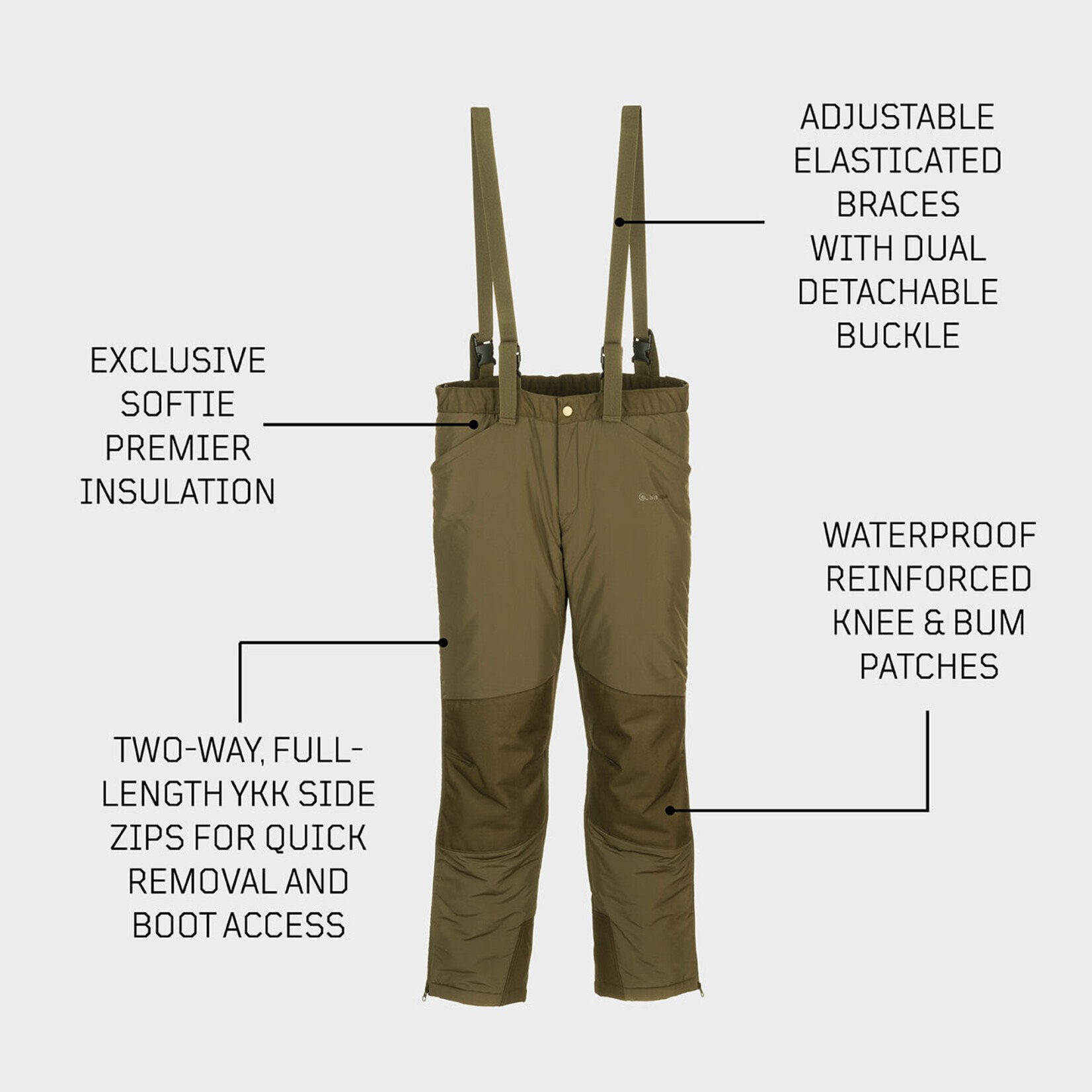 SNUGPAK PARALLAX PANTS WGTE