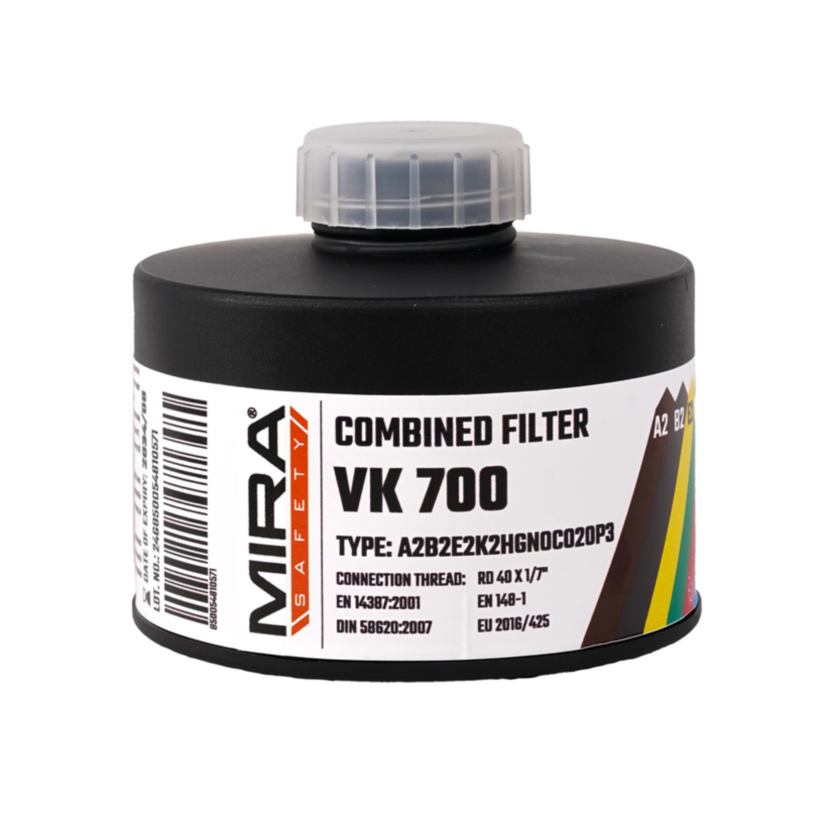 MIRA SAFETY VK-700 ADVANCED SMOKE & CARBON MONOXIDE FILTER CARTRIDGES