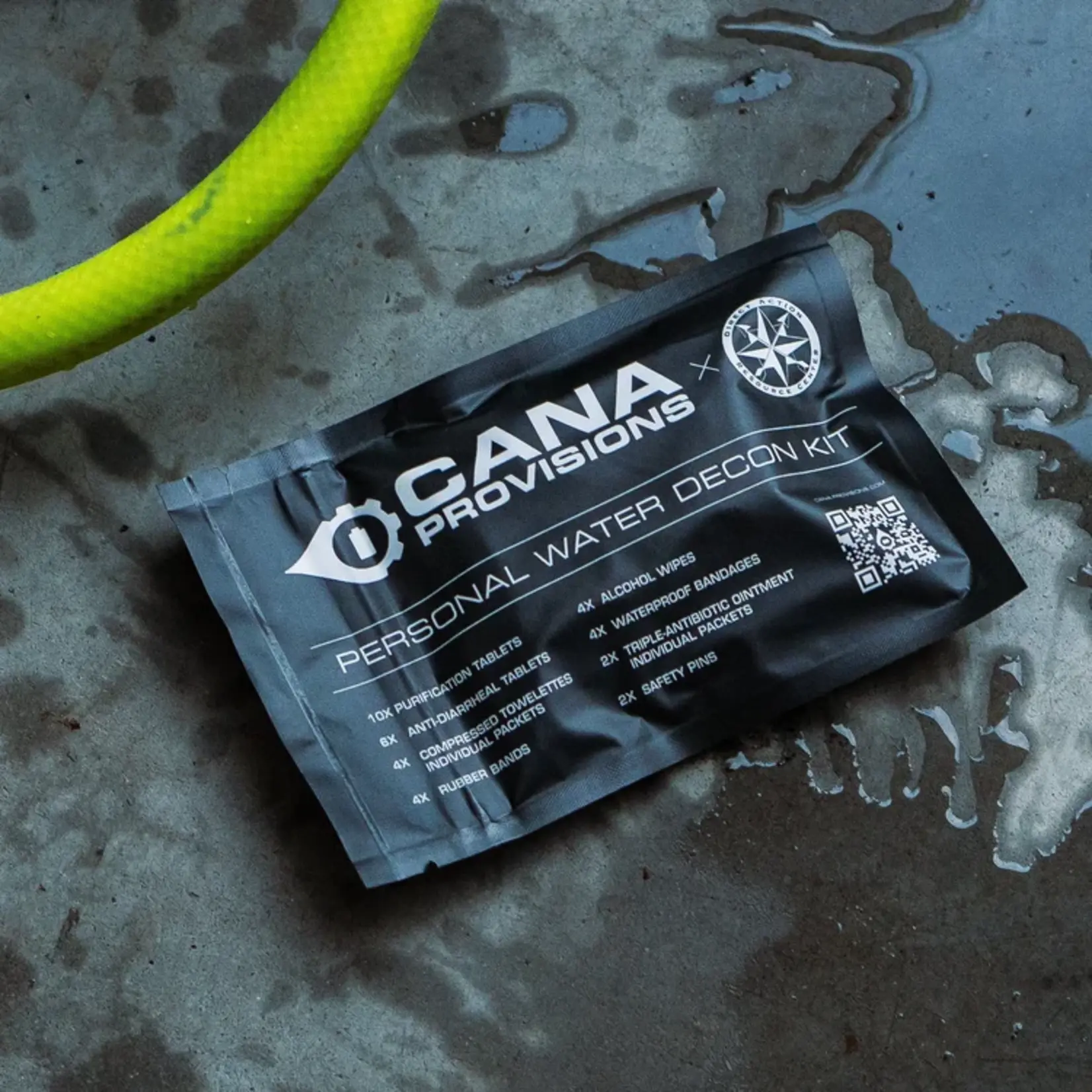 CANA PROVISIONS PERSONAL WATER DECON KIT