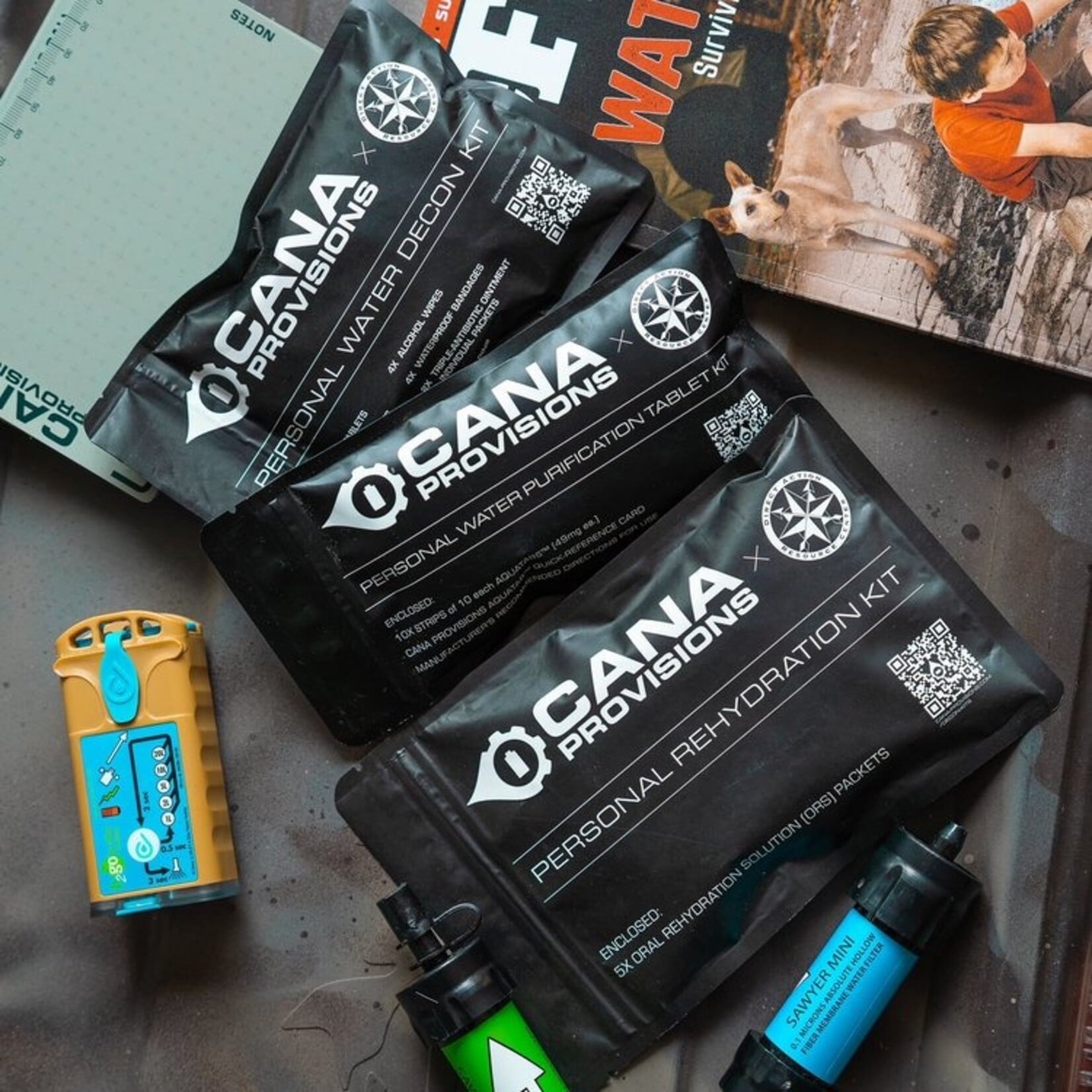 CANA PROVISIONS PERSONAL DECON COMBO KIT