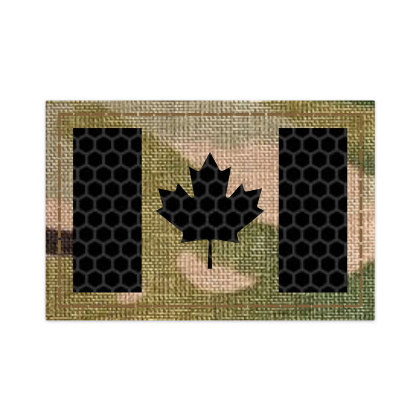 PATCH PANEL PRO IR LASER CUT CANADA FLAG PATCH