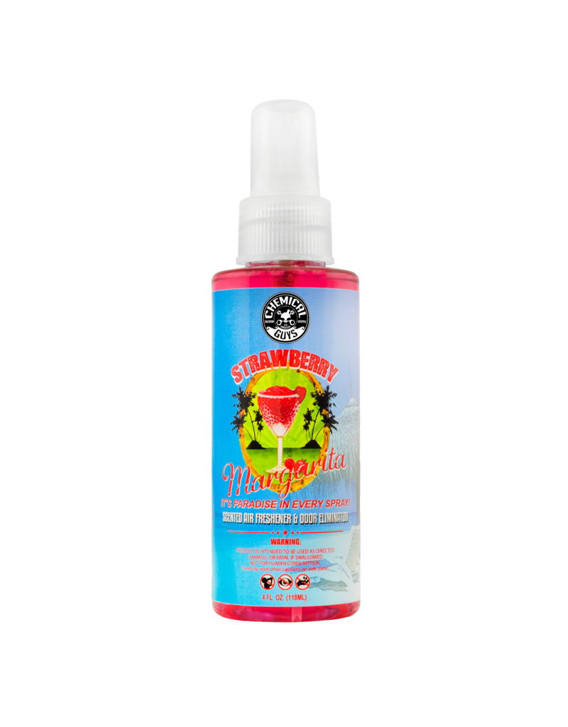 Chemical Guys AIR_223_04 Strawberry Margarita Air Freshener & Odor Neutralizer - (4 oz)