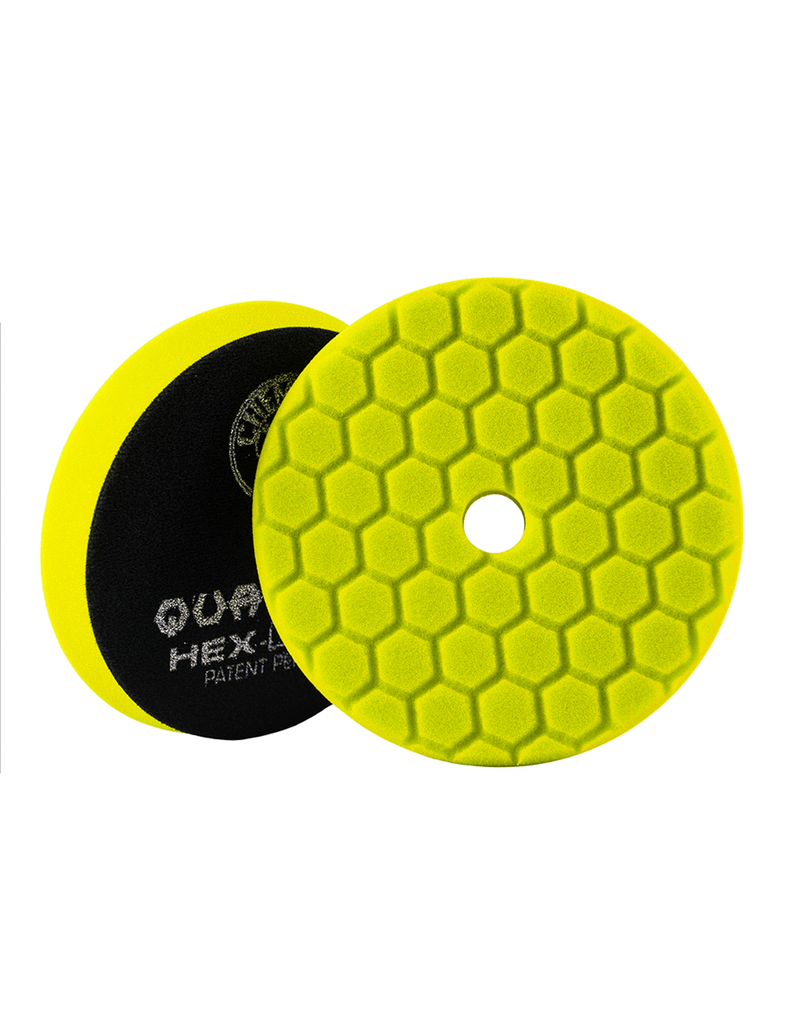 Hex-Logic BUFX111HEX6 Hex-Logic Quantum Buffing Pad -Yellow 6.5''