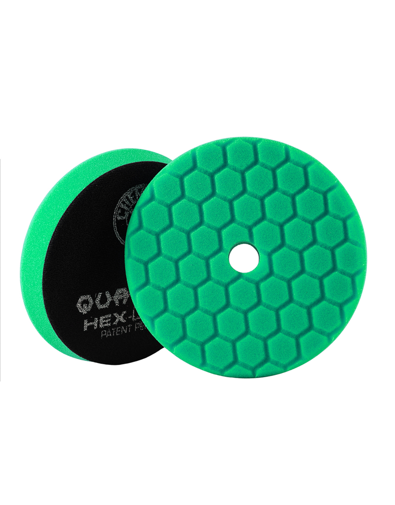 Hex-Logic BUFX113HEX5 Hex-Logic Quantum Buffing Pad -Green -5.5''