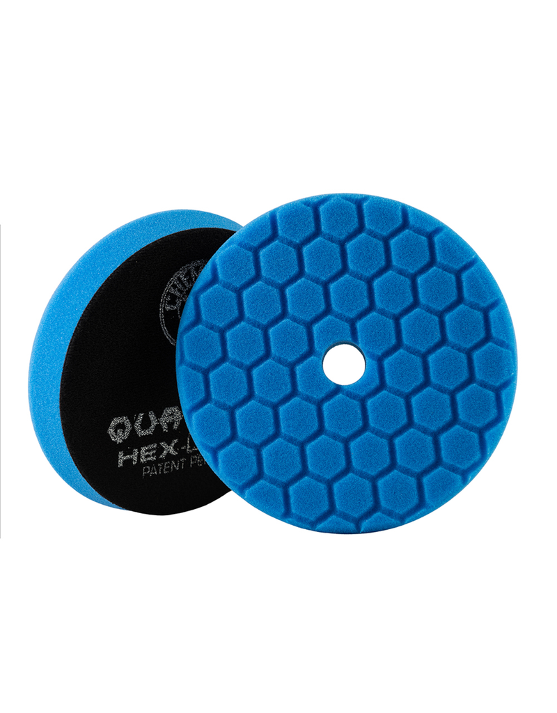 Hex-Logic BUFX115HEX5 Hex-Logic Quantum Buffing Pad Blue -5.5''