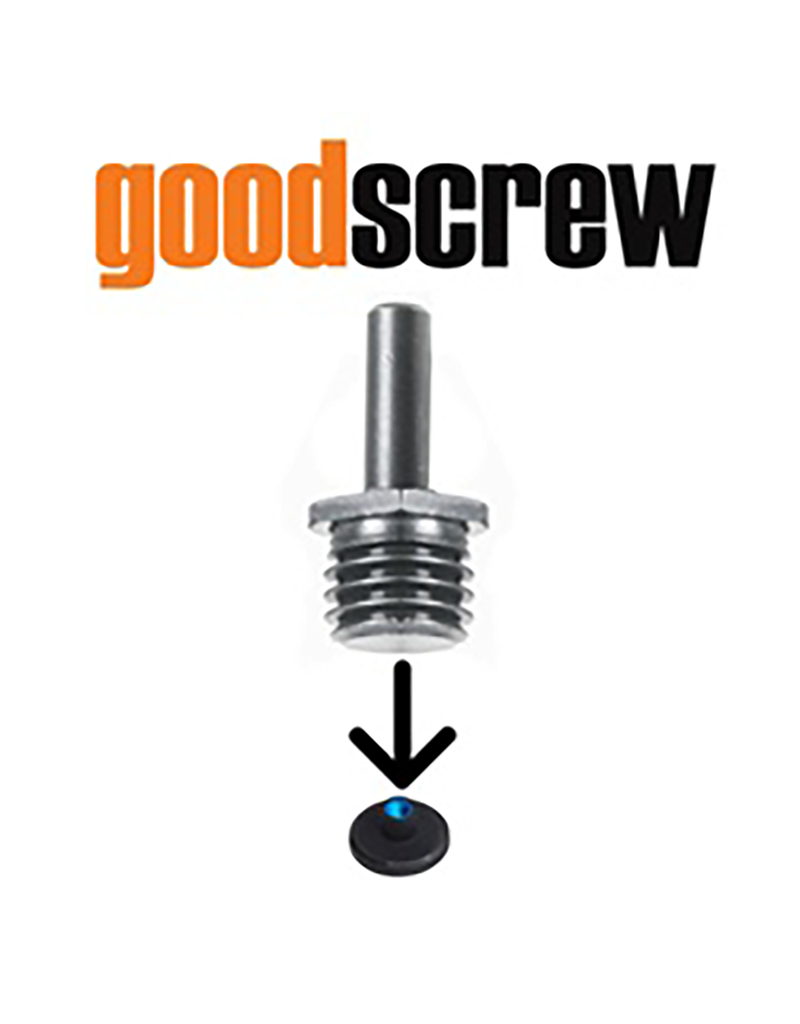 Good Screw BUF_SCREW_DRILL Good Screw- Drill Adaptor Makes Rotary Backing Plates Fit On Any Drill