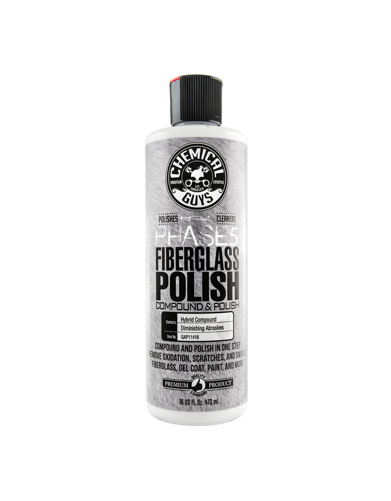 Chemical Guys GAP11416 Phase 5 Fiberglass Polish (16 oz)