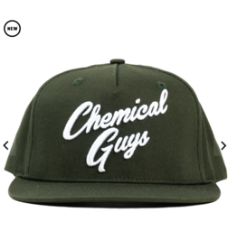 Chemical Guys SHE911 - Chemical Guys Olive Green Script Hat