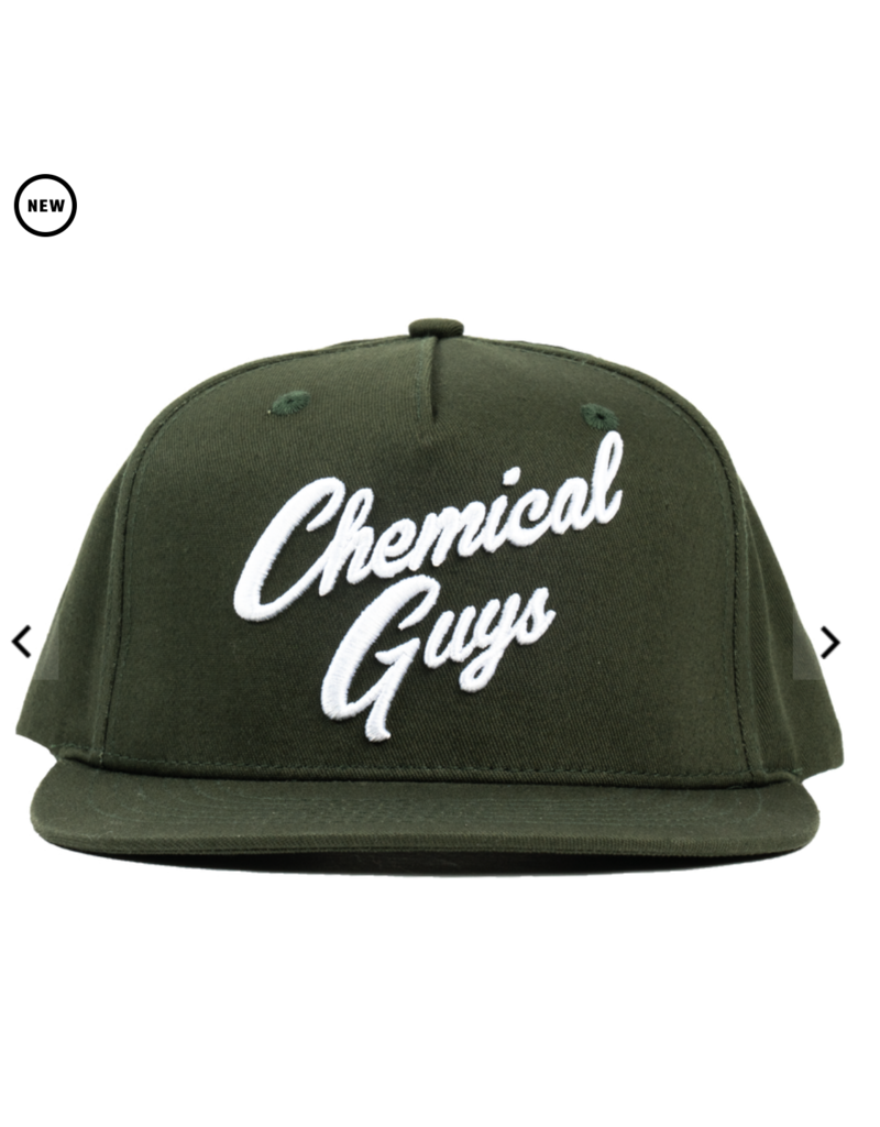 Chemical Guys SHE911 - Chemical Guys Olive Green Script Hat
