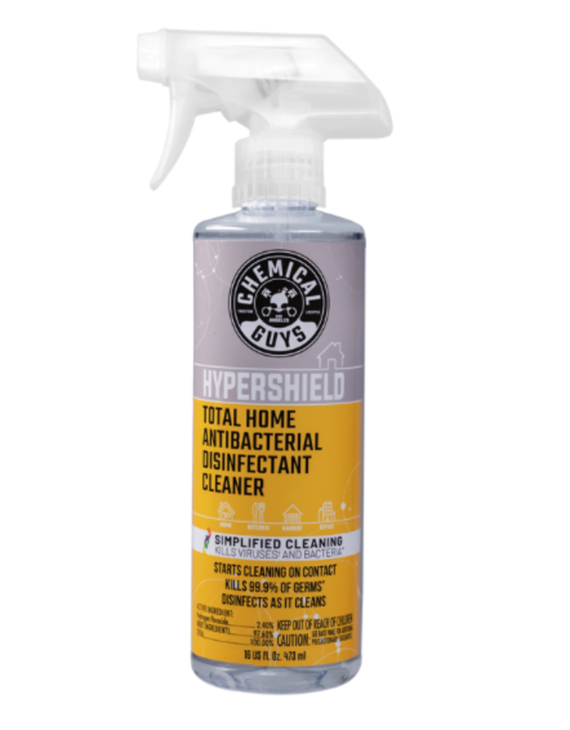 Chemical Guys CLN10016 - HyperShield Total Home Antibacterial Disinfectant Cleaner (16 oz)