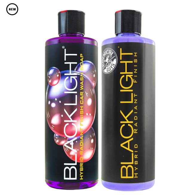 Chemical Guys Black Light Hybrid Radiant Finish Car Wash Soap for Black And  Dark Colored Cars