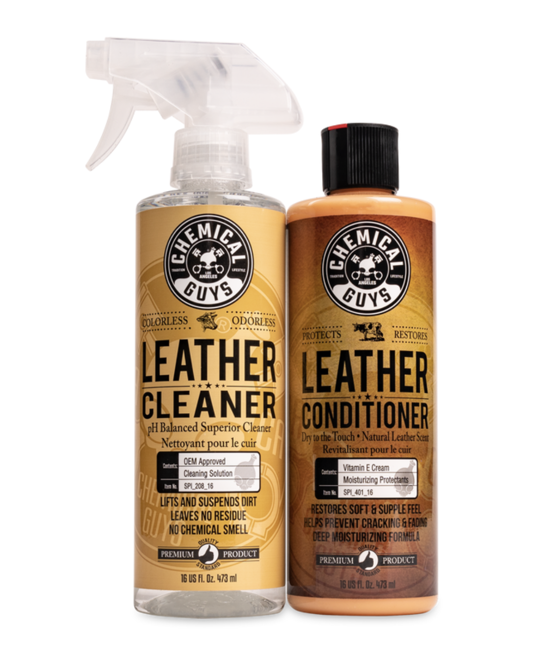 LEATHER CLEANER & CONDITIONER COMPLETE LEATHER CARE KIT Detail Garage