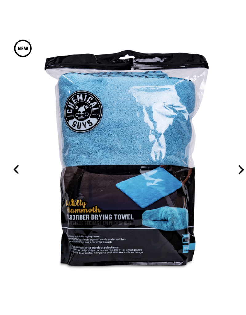 Chemical Guys MIC1996 - Woolly Mammoth Drying Towel, Blue