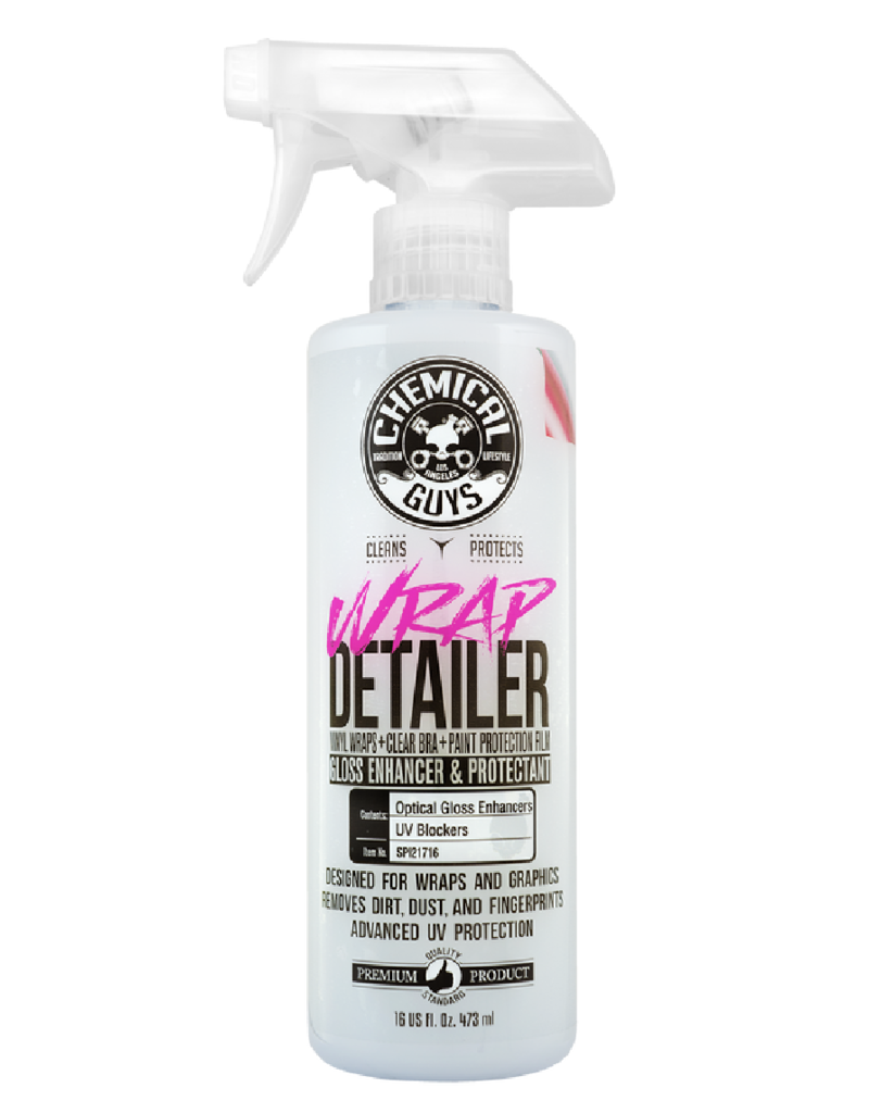 Chemical Guys SPI21716 - Wrap Detailer Gloss Enhancer & Protectant (16 oz)