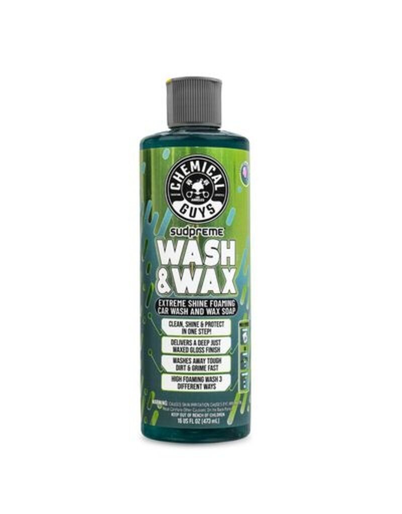 Chemical Guys CWS10216 - Sudpreme Wash & Wax Car Wash Soap (16oz)