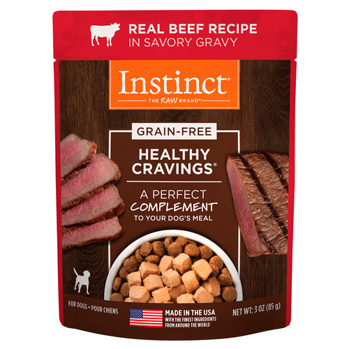 Instinct Canine Sobre Healthy Cravings De Res 85 g (3 oz)