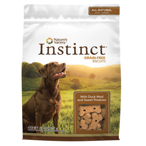 Instinct Canine Premios Galleta De Pato Y Papa Dulce 567 g (20 oz) Instinct Canine Premios Galleta De Pato Y Papa Dulce 567 g (20 oz)