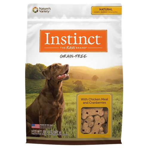 Instinct Canine Premios Galleta De Pollo Y Arándanos 567 g (20 oz) Instinct Canine Premios Galleta De Pollo Y Arándanos 567 g (20 oz)