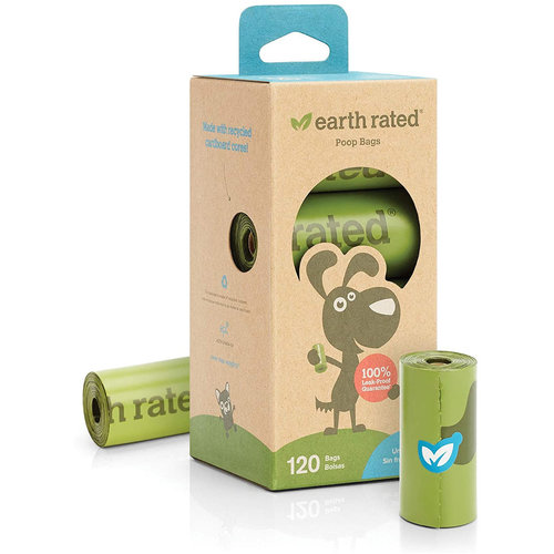 Earth Rated Canine Caja Con 8 Rollos Earth Rated Canine Caja Con 8 Rollos