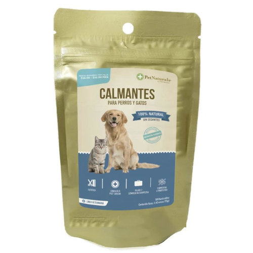 Pet Naturals Calmantes Perros/Gatos Para Venta Individual (50 Piezas/Bolsa) Pet Naturals Calmantes Perros/Gatos Para Venta Individual (50 Piezas/Bolsa)