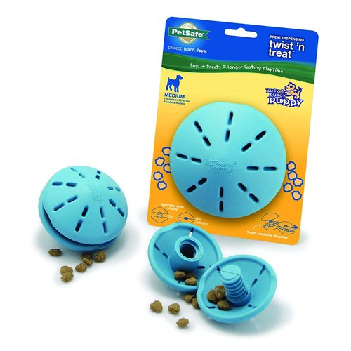 Pet Safe Juguete Busy Buddy Puppy Twist N Treat Pet Safe Chico Pet Safe Juguete Busy Buddy Puppy Twist N Treat Pet Safe Chico