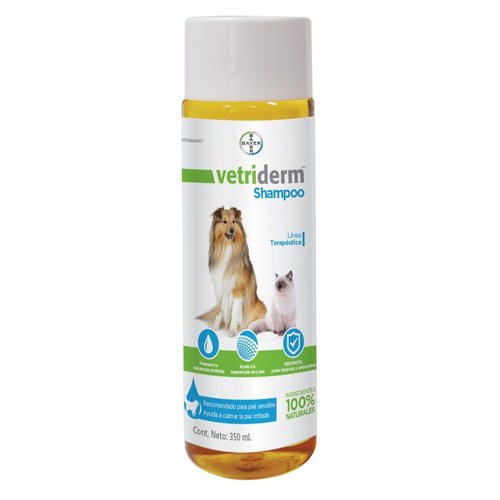 Bayer Shampoo Vetriderm Terapéutico 350 ml Bayer Shampoo Vetriderm Terapéutico 350 ml