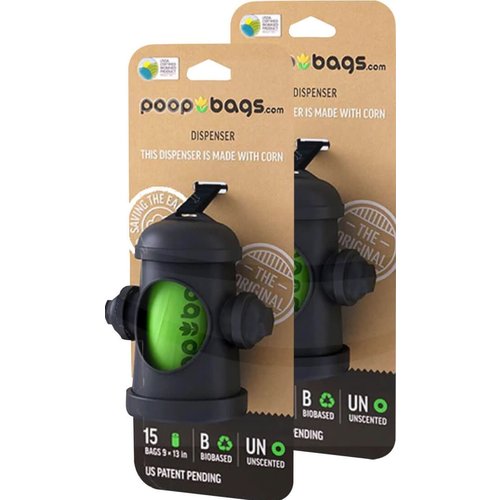 Poop Bags Dispensador de Bolsas Biodegradables (incluye 15 pza) Poop Bags Dispensador de Bolsas Biodegradables (incluye 15 pza)