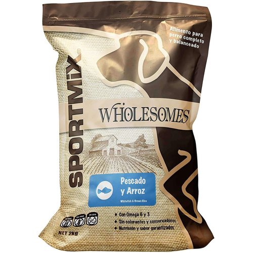 Sport Mix Canine Wholesomes Pescado Blanco y Arroz Sport Mix Canine Wholesomes Pescado Blanco y Arroz