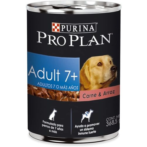 Proplan Perro Lata Adulto 7+ Carne Y Arroz 368 g Proplan Perro Lata Adulto 7+ Carne Y Arroz 368 g