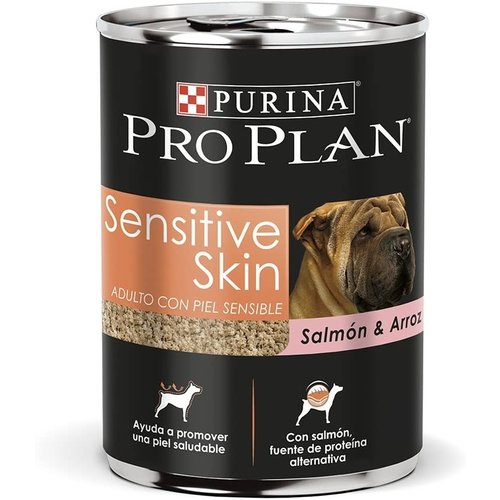 Proplan Perro Lata Adulto Piel Sensible Salmon y Arroz 368 g Proplan Perro Lata Adulto Piel Sensible Salmon y Arroz 368 g