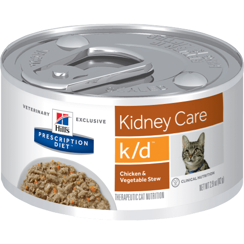 Hill's Prescription Diet Feline Lata K/D Chicken & Vegetable Stew 82 g Hill's Prescription Diet Feline Lata K/D Chicken & Vegetable Stew 82 g