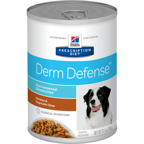 Hill's Prescription Diet Canine Lata Derm Defense Chicken & Vegetable Stew 350 g Hill's Prescription Diet Canine Lata Derm Defense Chicken & Vegetable Stew 350 g