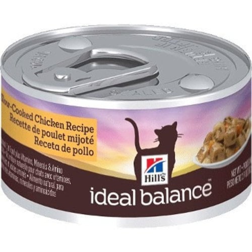 Hill's Ideal Balance Feline Lata Feline Ideal Balance Slow-Cooked Chicken Recipe 82 g