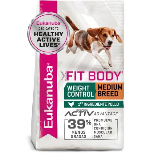 Eukanuba Canine Cuerpo en Forma Razas Medianas 13.6 kg Eukanuba Canine Cuerpo en Forma Razas Medianas 13.6 kg